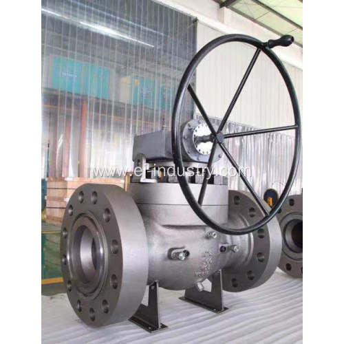 Top Entry Trunnion Ball Valve